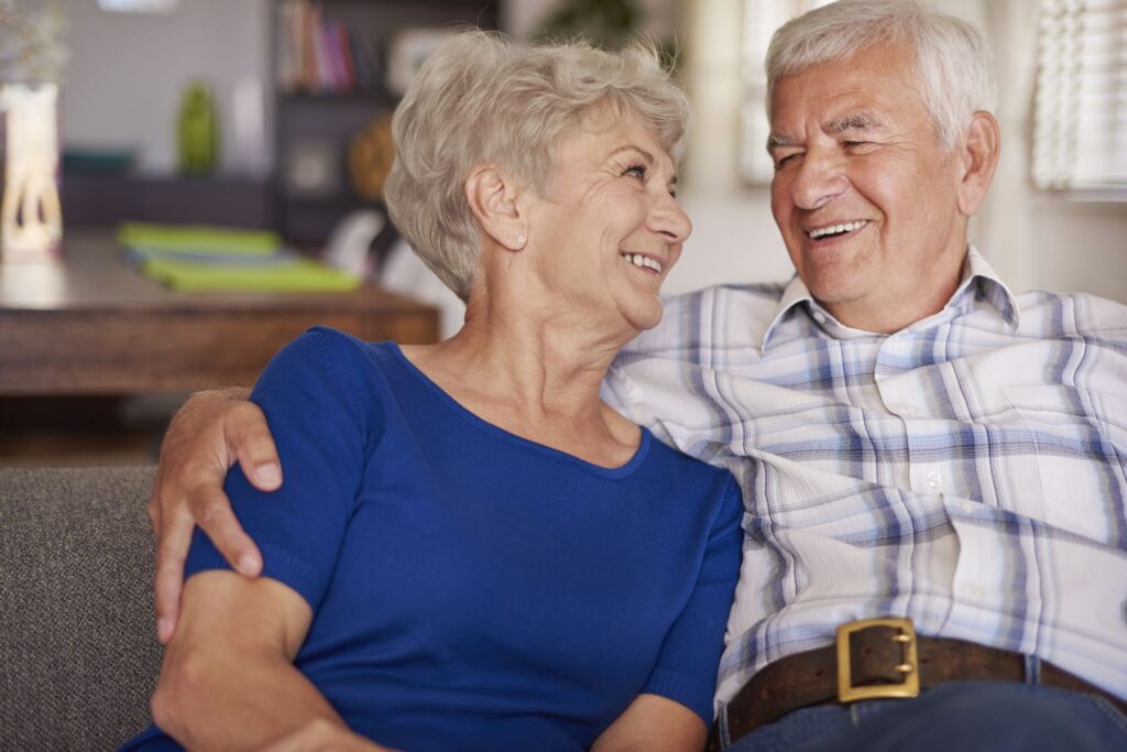 couple de retraités de l'IRCANTEC