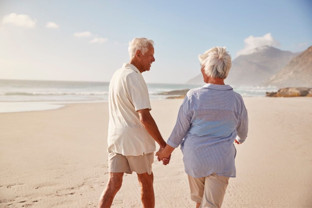 couple de retraités expatriés