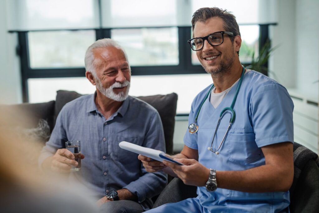 rencontre avec le personnel de l'EHPAD